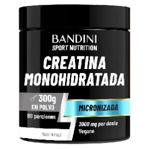 Creatina en polvo micronizada 300 g.